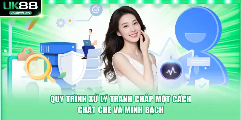 Quy trình xử lý tranh chấp một cách chặt chẽ và minh bạch